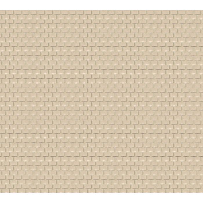 Patroon behang Vliesbehang modern ruitjes Beige Creme 319085