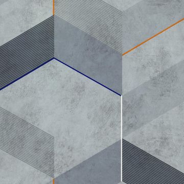 AS Creation Vliesbehang 37854-1 Grijs