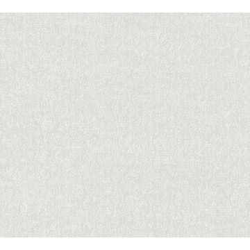 Livingwalls Mata Hari behang wit-grijs metallic – vliesbehang 53 cm