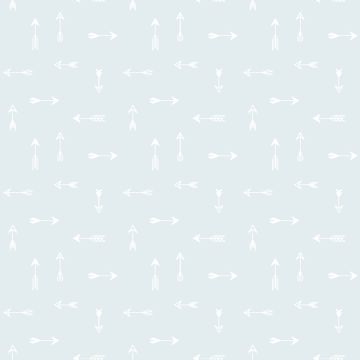 Dutch Wallcoverings Puck & Rose Vliesbehang Wit – Makkelijk aan te brengen Blauw